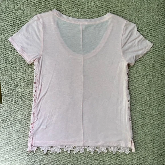 J.Crew Factory Lace Front Top - Picture 3 of 7